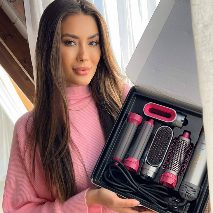 Cepillo Mágico para Cabello 5 en 1